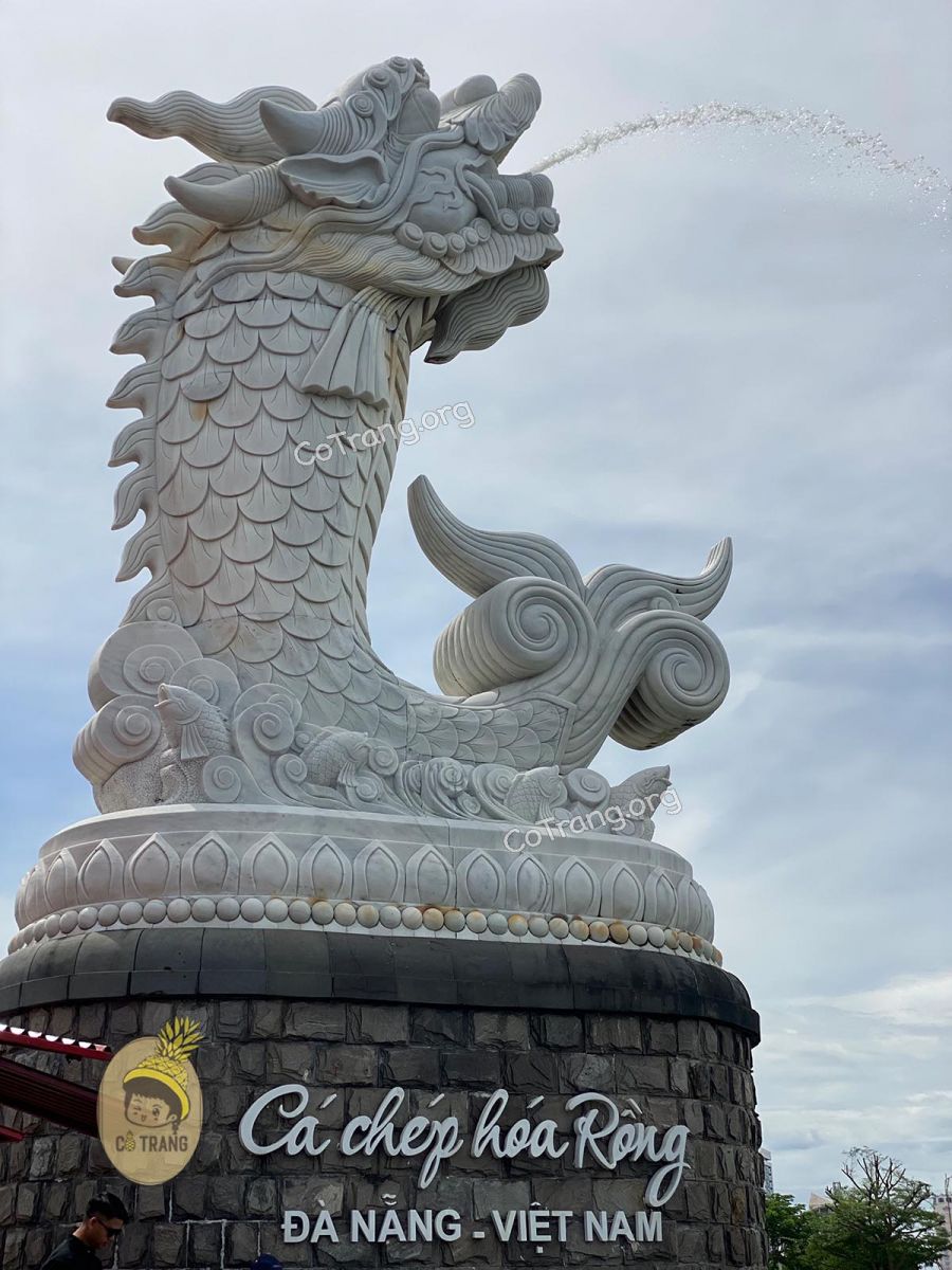 Tượng Cá Chép Hoá Rồng - Đà Nẵng 