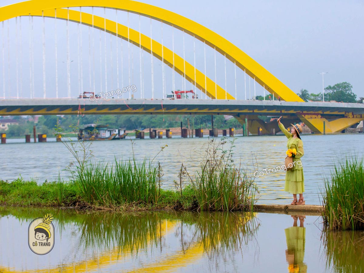 Cầu Nguyễn Hoàng ở Huế (ảnh sưu tầm)