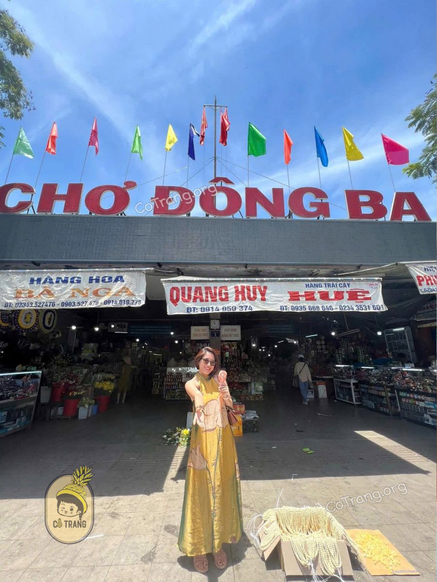chợ đông ba huế