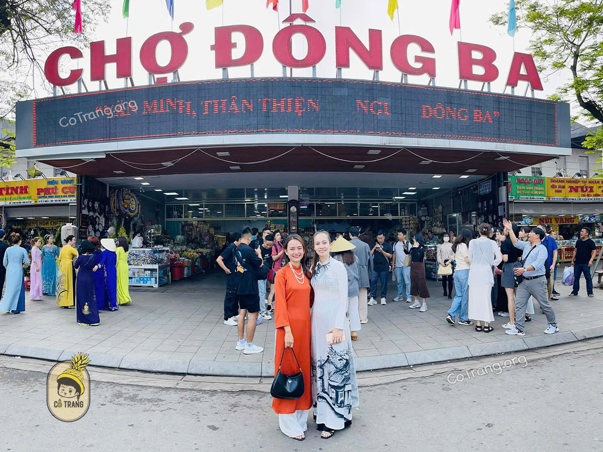 chợ đông ba huế