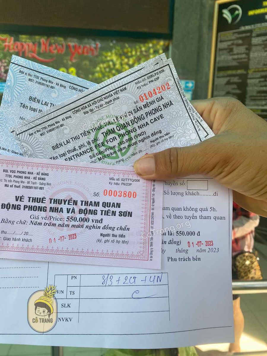 giá vé động phong nha