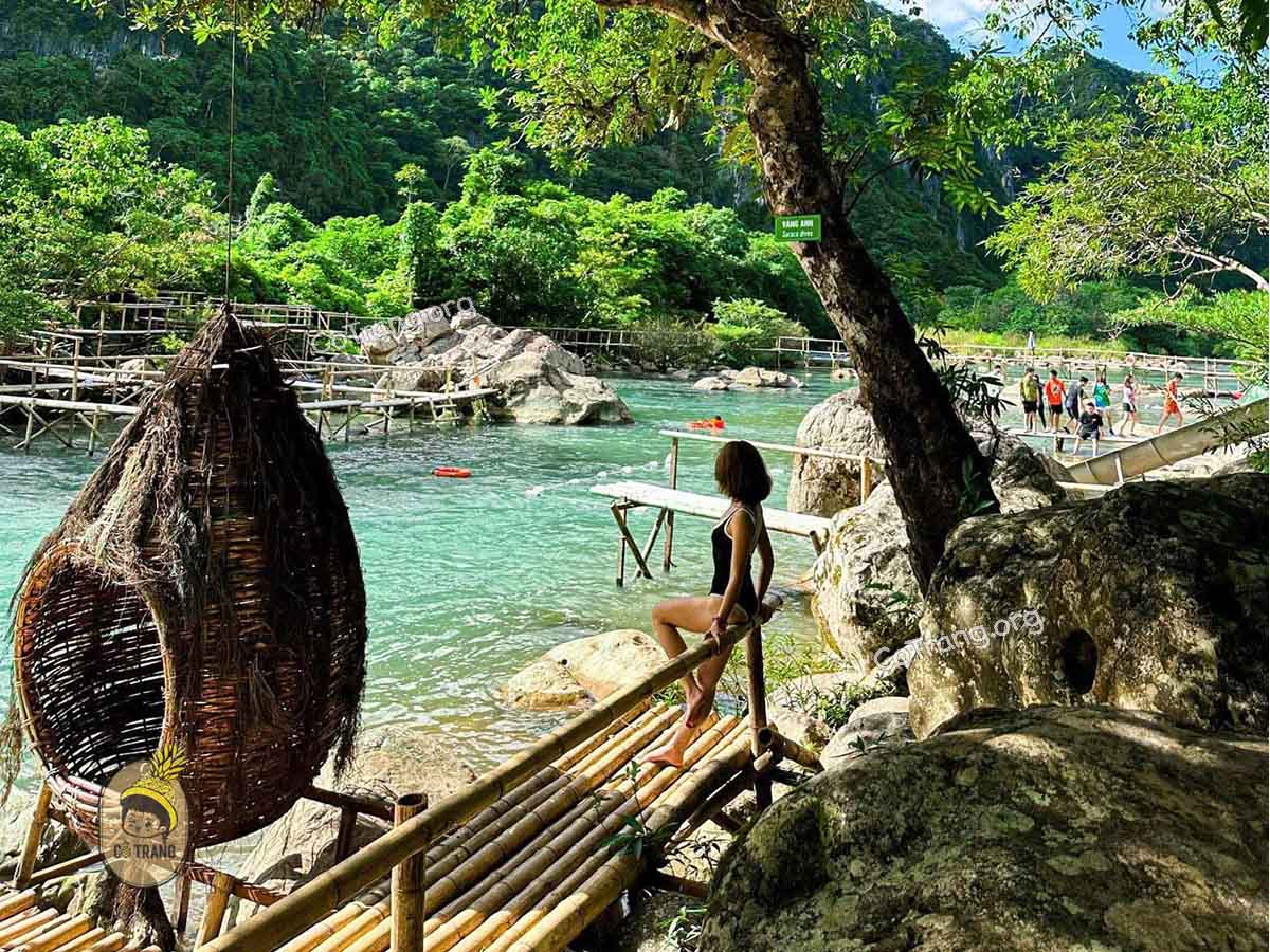 suối nước moọc quảng bình, mooc spring