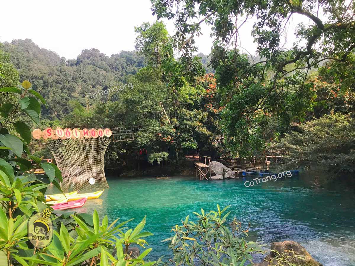 suối nước moọc quảng bình, mooc spring