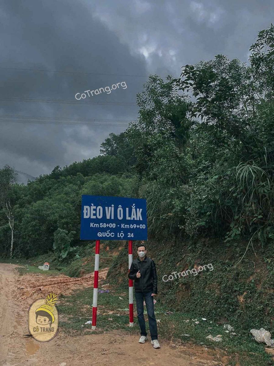 Đèo Vi Ô Lắc - Quảng Ngãi (ảnh sưu tầm)
